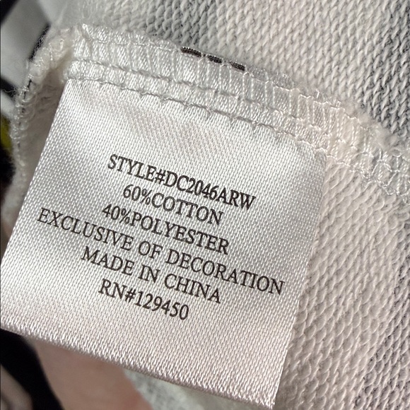 Fred David SZ 1XL Black and White Striped Dress NWOT - Picture 5 of 5